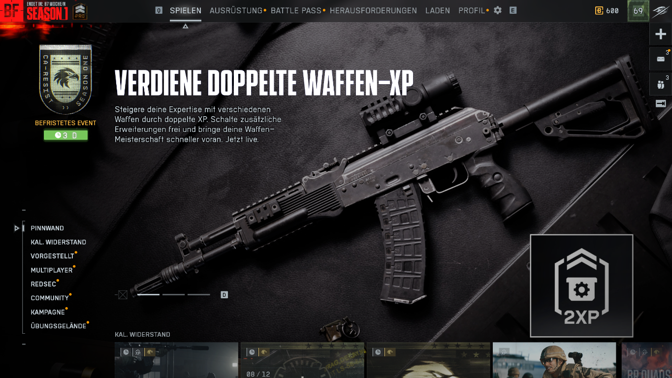 Battlefield 6: 2XP-Wochenende gestartet &amp; Gratis-Skins abstauben