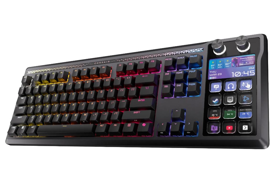 Corsair Galleon 100 SD: Die All-in-One-Schaltzentrale mit integriertem Stream Deck