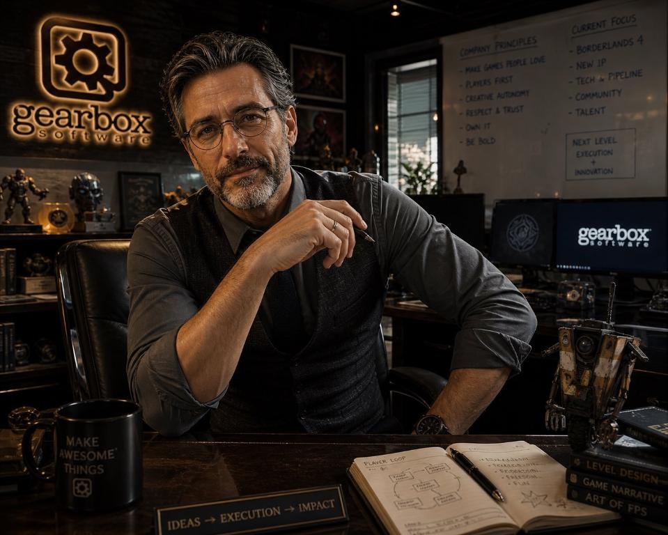 Randy Pitchford und das KI-Bild: Gearbox-Chef in der Kritik der Borderlands-Community