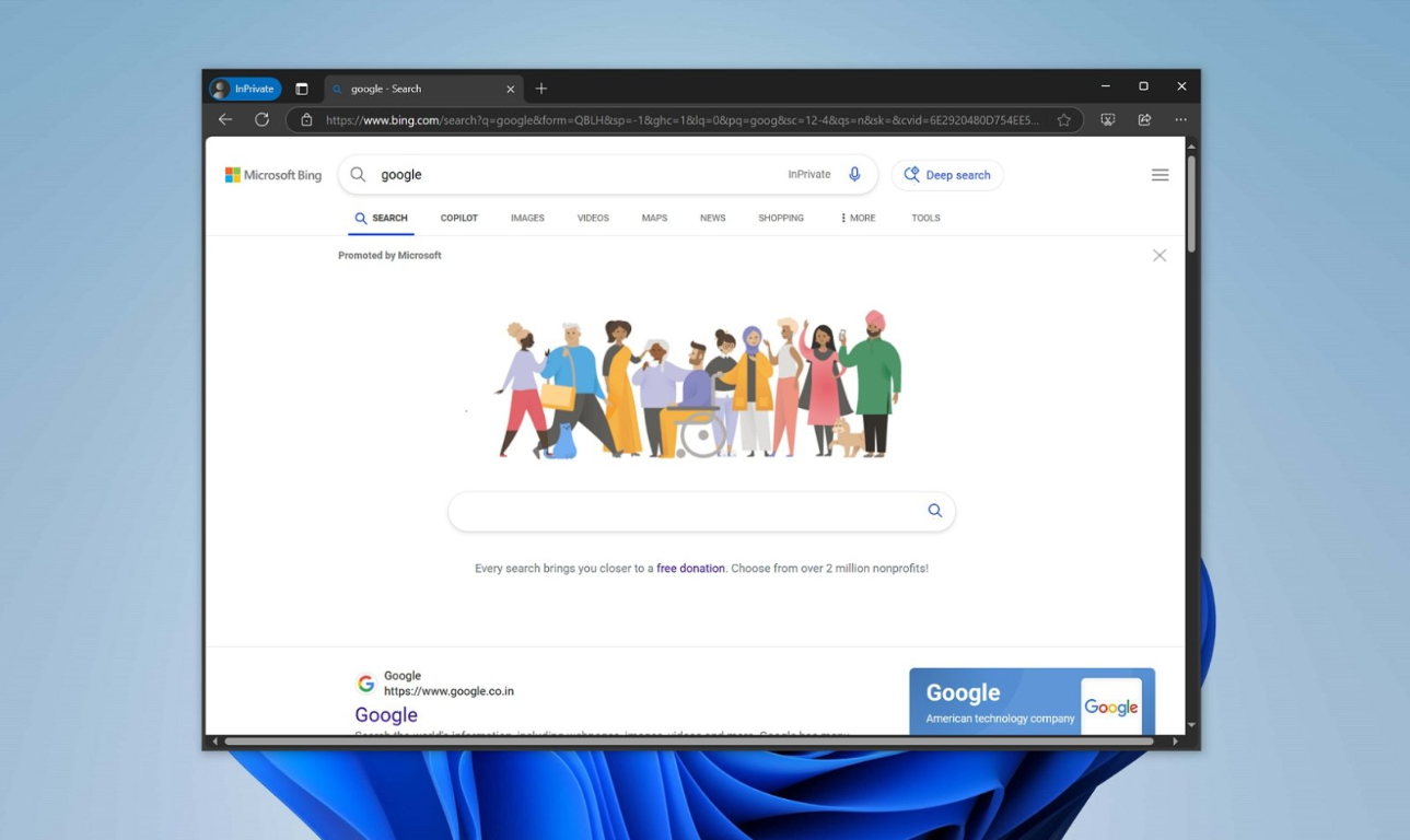 Microsofts Bing-Dilemma: Statt Google anzugreifen, wird nur die eigene Glaubwürdigkeit verspielt